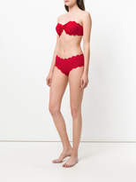 Thumbnail for your product : Marysia Swim scalloped trim bikini briefs