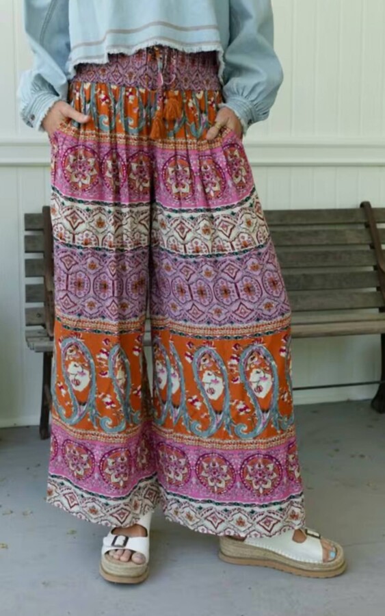 BluIvy Blissful Bohemain Pants In Multi