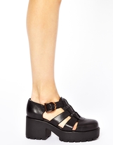 Thumbnail for your product : Vagabond Dioon Black Leather Heeled Shoes