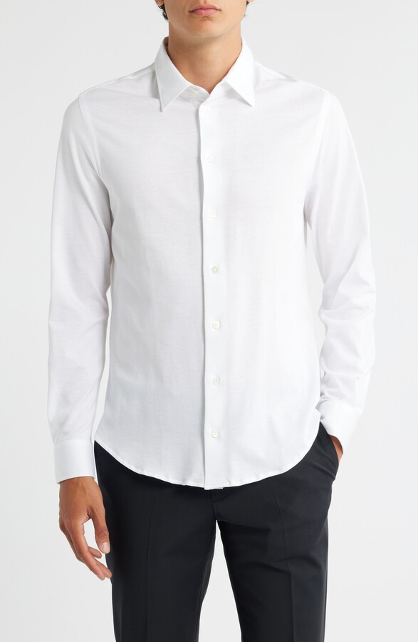 Emporio Armani Cotton Button-Up Shirt