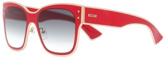 Moschino Square Shaped Sunglasses