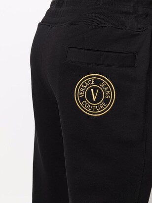 Versace Jeans Couture Embroidered-Logo Track Pants