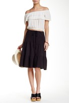 Thumbnail for your product : Allen Allen Linen Skirt