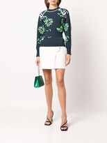 Thumbnail for your product : Tanya Taylor Opal Knit Floral Jumper