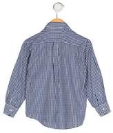 Thumbnail for your product : Papo d'Anjo Boys' Collared Gingham Shirt