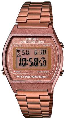 Casio Retro Collection Rose Gold Digital Dial Stainless Steel Watch