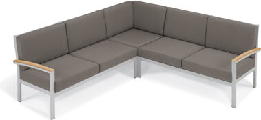 Travira Modular Corner Patio Sectional with Cushions