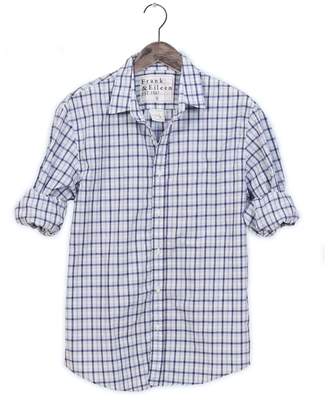 Frank And Eileen Mens Paul Limited Edition Grid Check Button Down Shirt