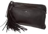 Thumbnail for your product : Anya Hindmarch Fold-Over Fringe Clutch
