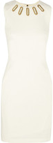 Thumbnail for your product : MICHAEL Michael Kors Embellished ponte dress