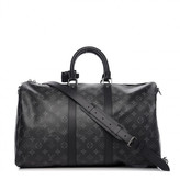 Thumbnail for your product : LOUIS VUITTON Monogram Eclipse Keepall Bandouliere 45