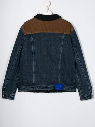 Jacob Cohen Junior TEEN combined denim jacket
