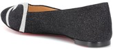 Thumbnail for your product : Christian Louboutin Love 2018 suede ballet flats