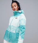 Thumbnail for your product : Billabong Sula printed ski jacket in blue