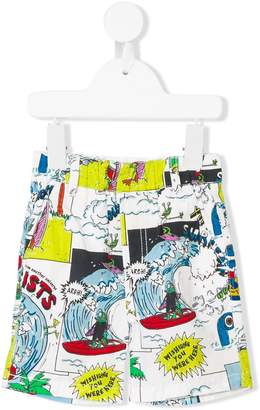 Stella McCartney Kids Loopie all-over shorts
