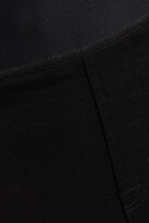 Thumbnail for your product : J Brand Dellah satin-trimmed high-rise skinny jeans