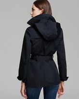 Thumbnail for your product : Ellen Tracy Rain Trench - Single Breasted