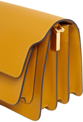 Marni Medium Trunk Leather Shoulder Bag