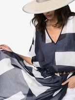 Thumbnail for your product : ODYSSEE V-neck cotton kaftan dress