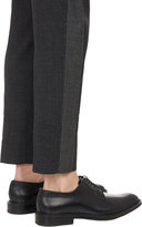Thumbnail for your product : Dolce & Gabbana Check & Solid Worsted Wool Trousers