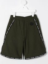Thumbnail for your product : Moncler Enfant Logo-Trim Cotton Shorts