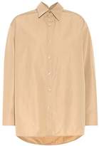 Balenciaga Pinched Collar cotton shirt