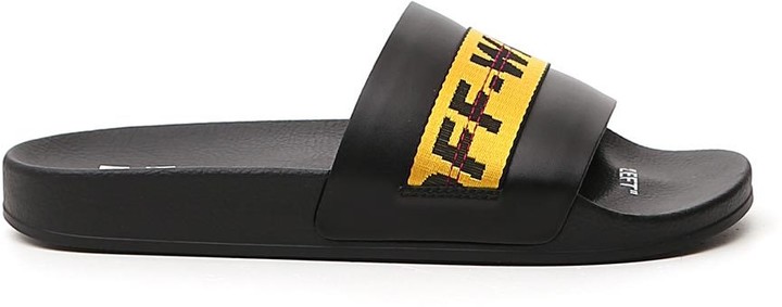Off-White Industrial Slide Sandals - ShopStyle