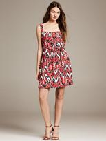 Thumbnail for your product : Banana Republic Coral Ikat Belted Dress