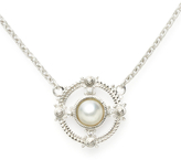 Thumbnail for your product : Judith Ripka Garland Pearl Pendant Necklace