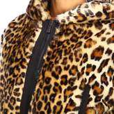 Thumbnail for your product : Moschino Boutique Jacket Boutique Cropped Bomber In Spotted Ecological Fur