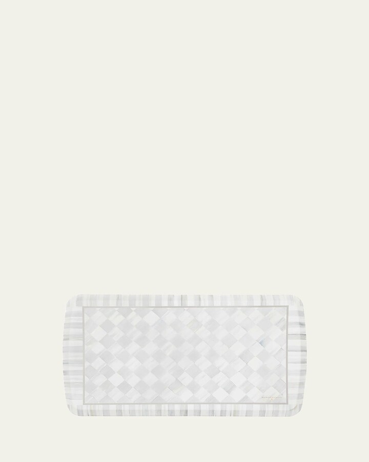Mackenzie Childs Sterling Check Gel Pro Comfort Mat