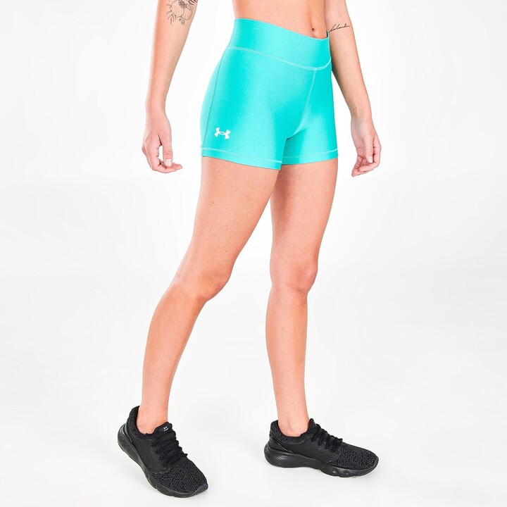 Under Armour Women's HeatGear Armour Mid-Rise Shorty Training Shorts -  ShopStyle