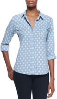Thumbnail for your product : Velvet by Graham & Spencer Neela Printed Buttoned Shirt (Stylist Pick!)