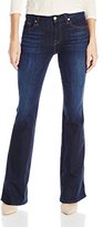 Thumbnail for your product : 7 For All Mankind Women's "A" Pocket Bootcut Slim Illusion Jean with Gold Brown Stitching