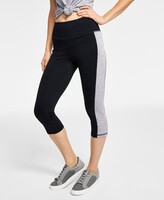 Thumbnail for your product : Id Ideology Women's Essentials Colorblocked Cropped Leggings, Created for Macy's