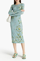 Thumbnail for your product : Preen by Thornton Bregazzi Luella floral-print stretch-crepe midi dress