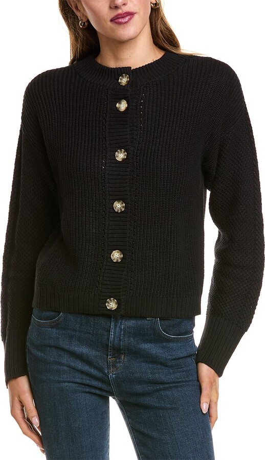 Hannah Rose Priscilla Cashmere-Blend Cardigan