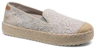 Mustang Women's Liese Rounded toe Espadrilles in Grey