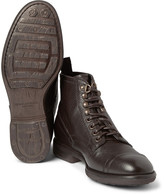 Thumbnail for your product : Dolce & Gabbana Milano Leather Lace-Up Boots