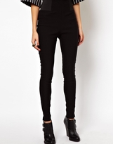 Thumbnail for your product : ASOS Tube Pants With Elastic Side Detail