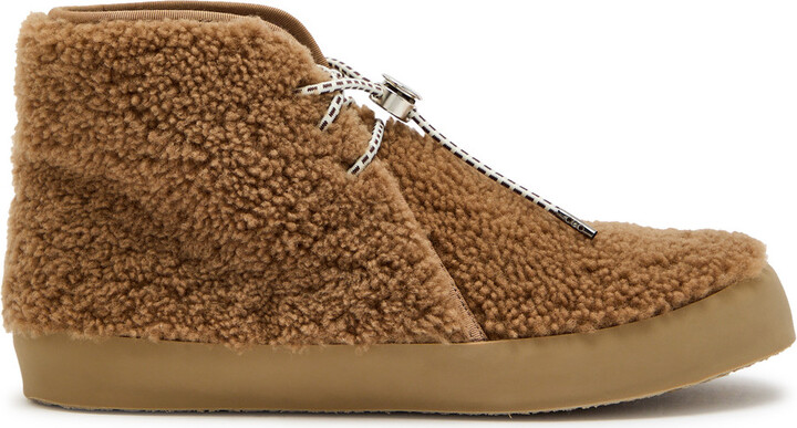 Le Monde Beryl Desert Shearling Ankle Boots
