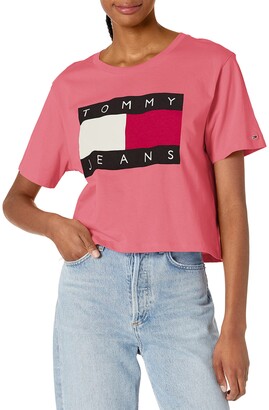 Tommy Hilfiger Pink Women's Tops on Sale | Shop the largest collection fashion
