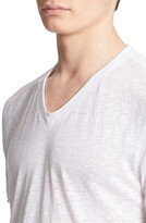 Thumbnail for your product : John Varvatos Linen Slim Fit V-Neck T-Shirt