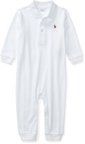 Thumbnail for your product : Ralph Lauren Cotton Polo Coverall