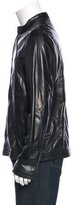 Thumbnail for your product : Versace Embellished Leather Jacket