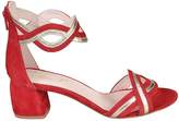 Thumbnail for your product : Anna F Rear Zipped Sandals