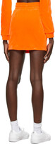 Thumbnail for your product : adidas Orange Jeremy Scott Edition Velour Skirt