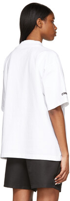 Heron Preston White 'Style' Mock Neck T-Shirt