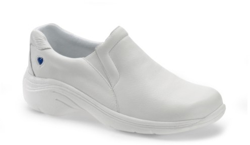 womens white leather nurse shoes