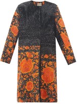 Thumbnail for your product : By Walid Tanita 19th-century Silk Coat - Black Orange